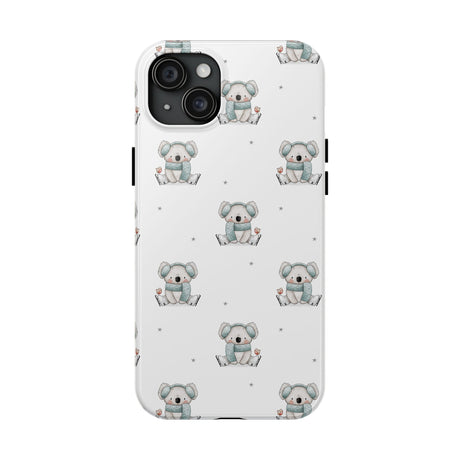 Cute Koala Tough Phone Case - Durable Protection for Nature Lovers