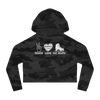 Peace Love Skate Cropped Hooded Sweatshirt - Adults Skate Too LLC