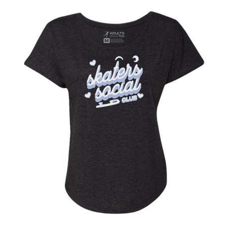 Skater's Social Club Dolman Tee - Adults Skate Too LLC