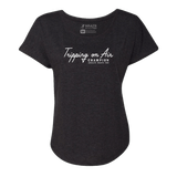 Tripping On Air Dolman Tee - Adults Skate Too LLC