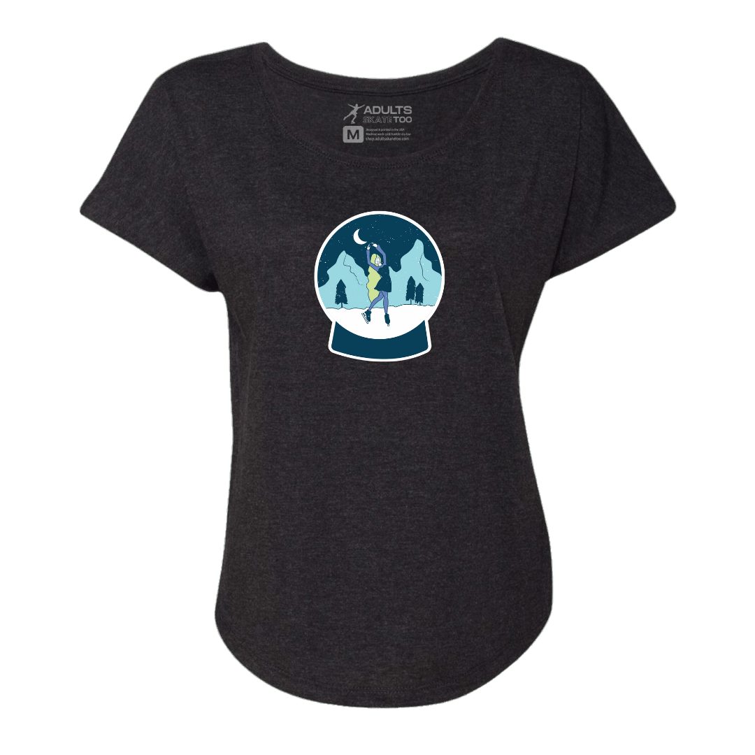 Snow Globe Skater Dolman Tee