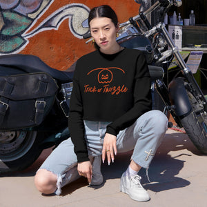 Trick Or Twizzle Cropped Sweatshirt
