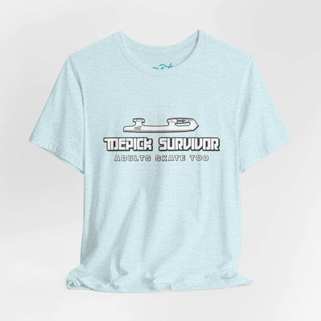 Toepick Survivor Tee - Adults Skate Too LLC