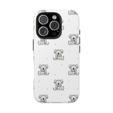 Cute Koala Tough Phone Case - Durable Protection for Nature Lovers