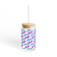 Retro Blades 16oz Iced Sipper Glass