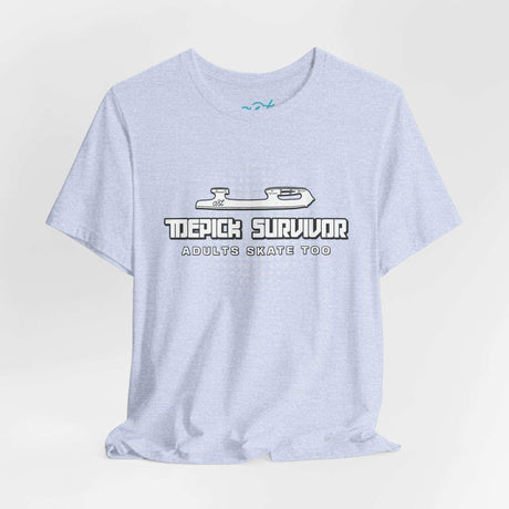 Toepick Survivor Tee - Adults Skate Too LLC