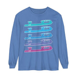 Blade Gradient Unisex Long Sleeve T-Shirt - Adults Skate Too LLC