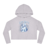 I Love Winter Cropped Hooded Sweatshirt