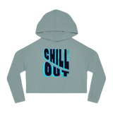 Chill Out Women’s Cropped Hooded Sweatshirt