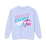 Retro Unisex Sweatshirt - Adults Skate Too LLC