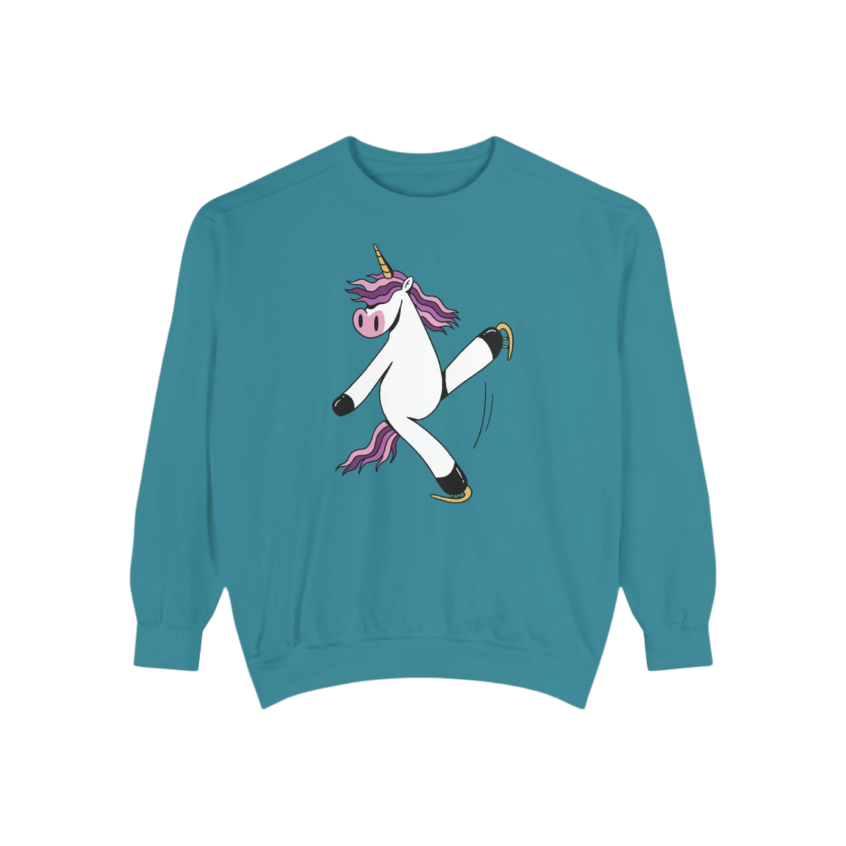 Skating Unicorn Unisex Sweatshirt