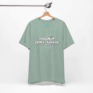 Toepick Survivor Tee - Adults Skate Too LLC