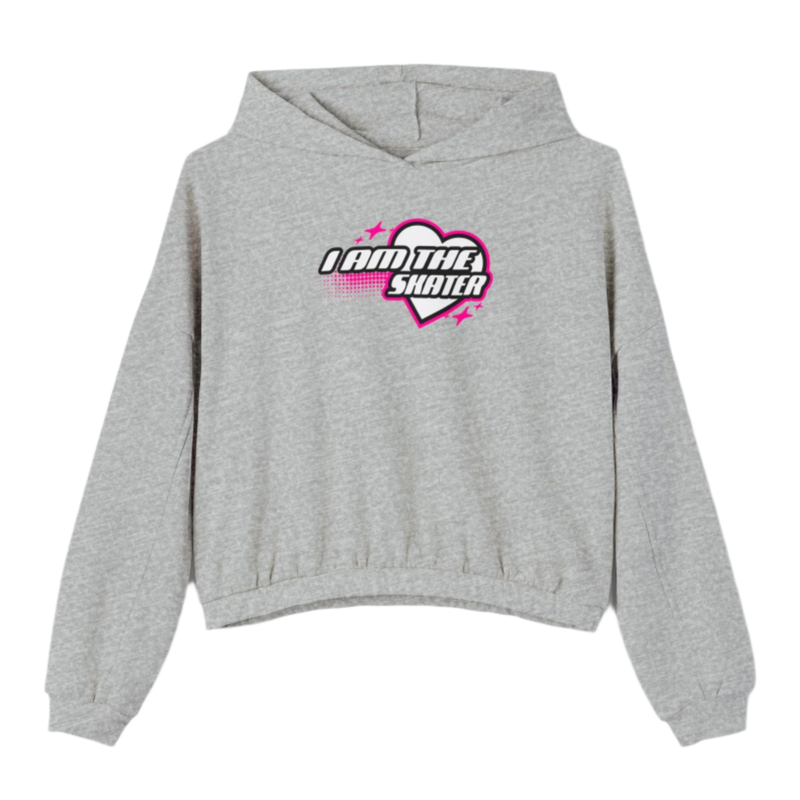 I Am The Skater Cinched Bottom Hoodie - Adults Skate Too LLC