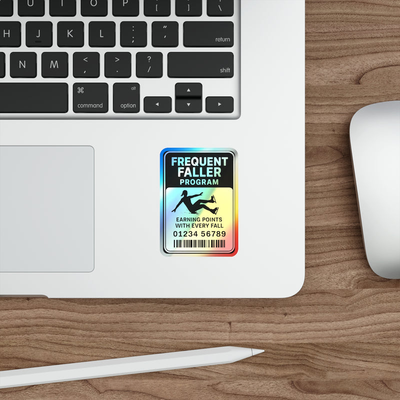 Frequent Faller Program Holographic Stickers - Adults Skate Too LLC