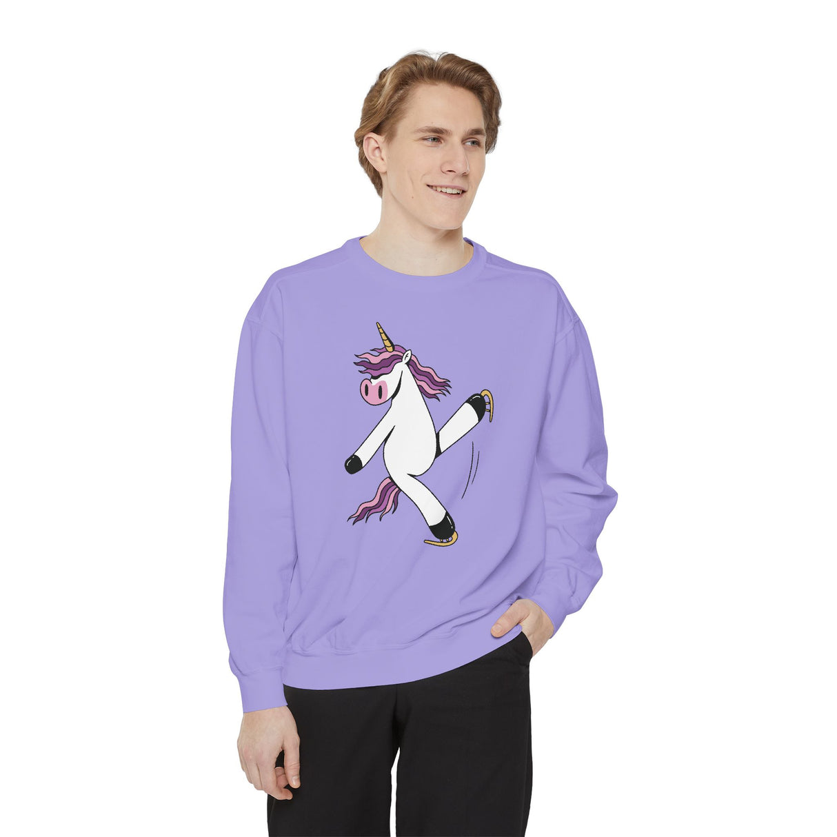 Skating Unicorn Unisex Sweatshirt