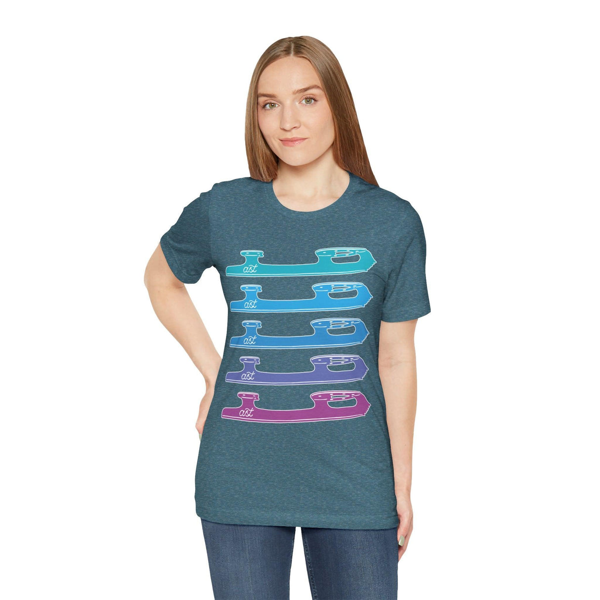 Blade Gradient Unisex Tee - Adults Skate Too LLC