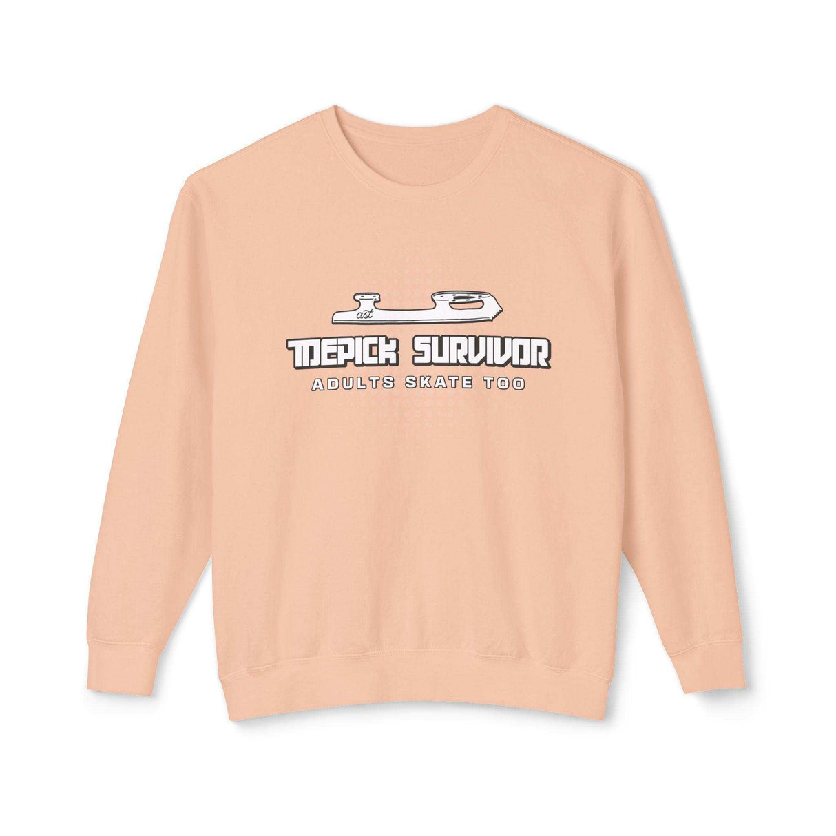 Toepick Survivor Unisex Sweatshirt - Adults Skate Too LLC