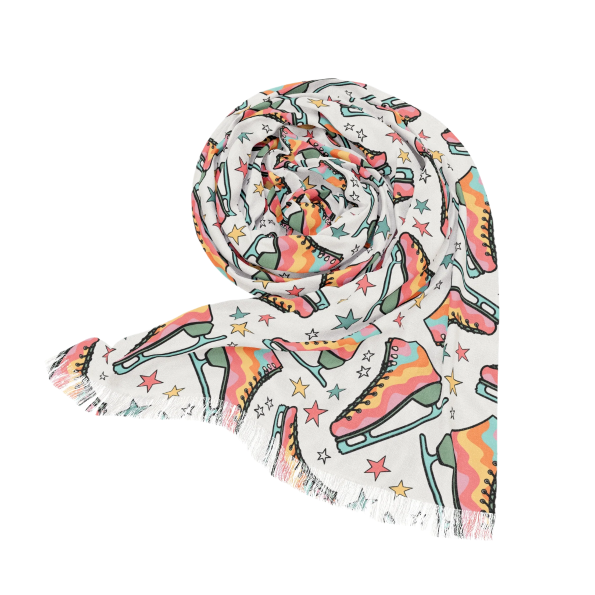Skate The Rainbow Scarf