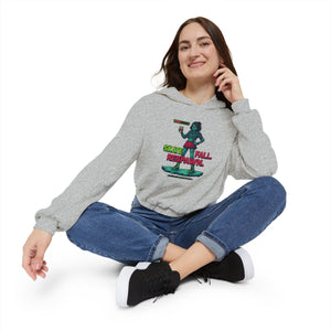 Skate. Fall. Respawn. Cinched Hoodie