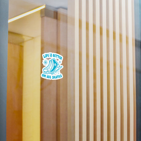 Life is Better on Skates Vinyl Decal - Adults Skate Too LLC