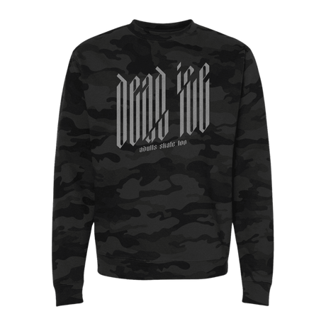 Dead Ice Camo Sweatshirt - Adults Skate Too LLC