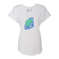 Skating Sloth Dolman Tee