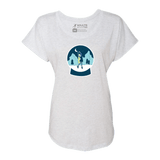 Snow Globe Skater Dolman Tee - Adults Skate Too LLC