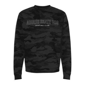 International Team Camo Sweatshirt - Adults Skate Too LLC