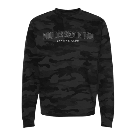 International Team Camo Sweatshirt - Adults Skate Too LLC