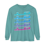 Blade Gradient Unisex Long Sleeve T-Shirt - Adults Skate Too LLC