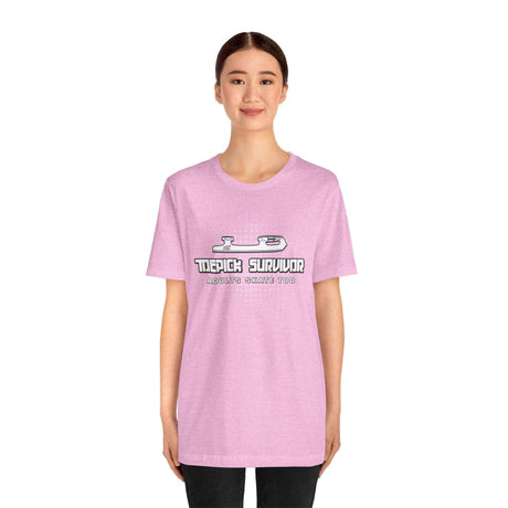 Toepick Survivor Tee - Adults Skate Too LLC