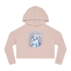 I Love Winter Cropped Hooded Sweatshirt