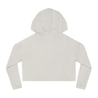 I Love Winter Cropped Hooded Sweatshirt