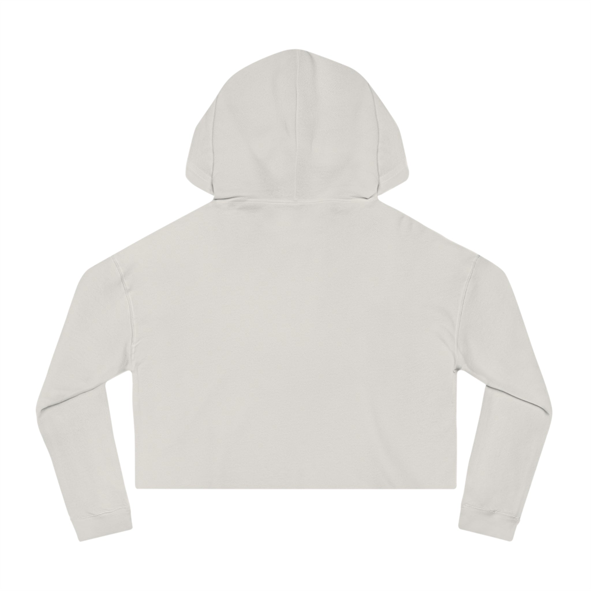 I Love Winter Cropped Hooded Sweatshirt