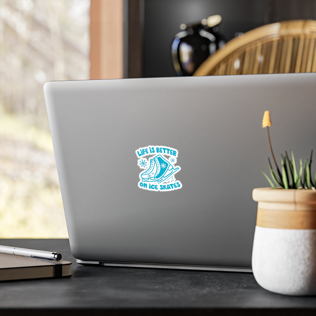 Life is Better on Skates Vinyl Decal - Adults Skate Too LLC