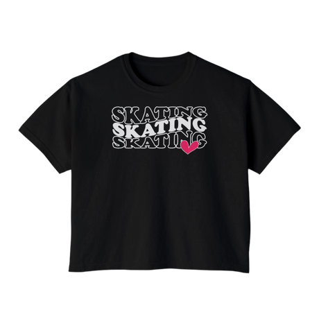 Skating Vibes Women's Boxy Tee - Adults Skate Too LLC