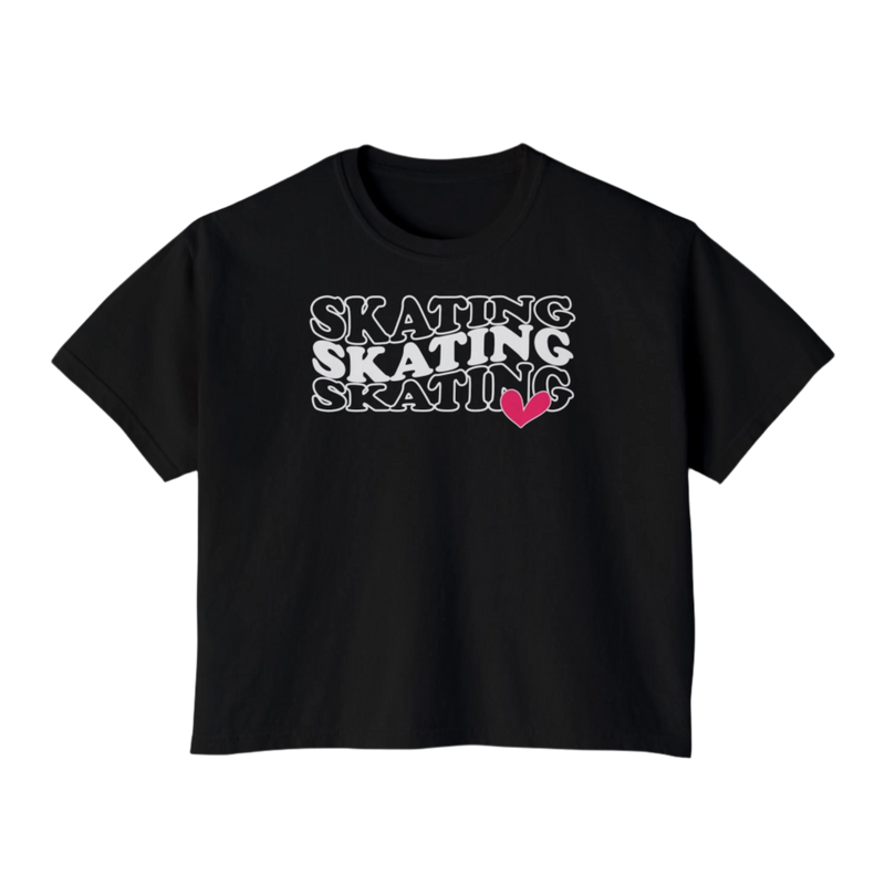 Skating Vibes Women's Boxy Tee