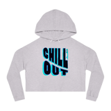 Chill Out Women’s Cropped Hooded Sweatshirt