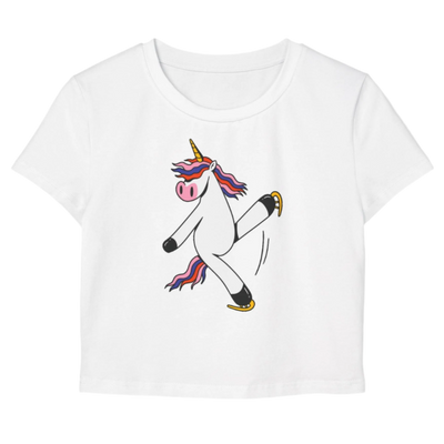 Unicorn Women's Baby Tee