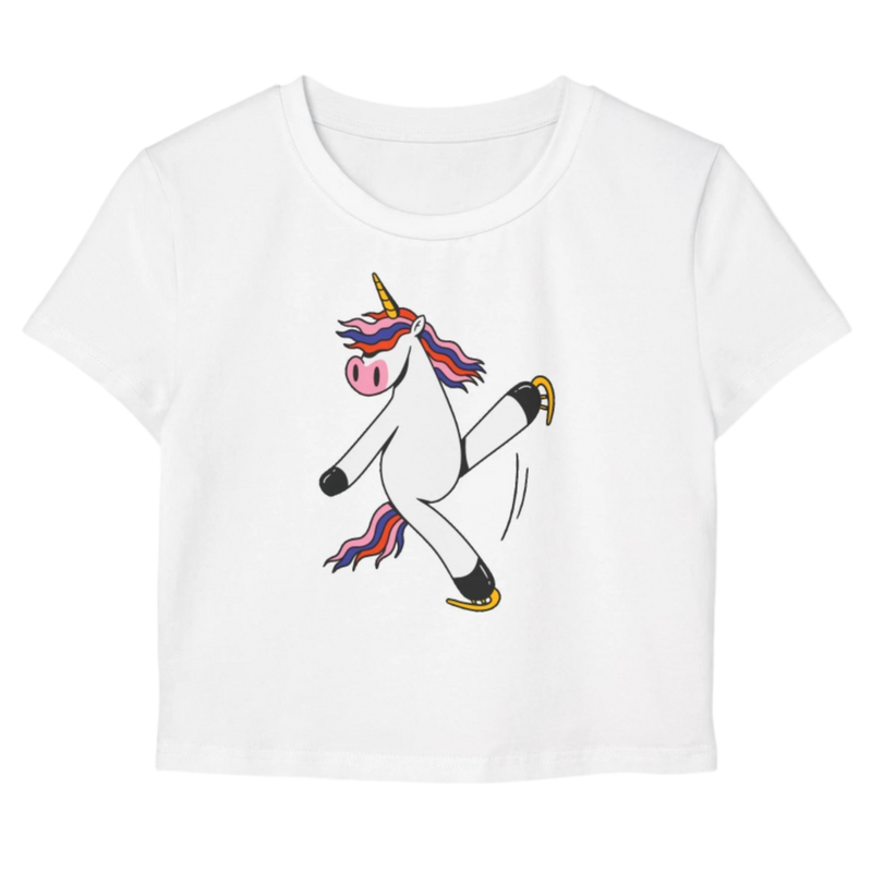 Unicorn Women's Baby Tee