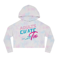 Retro Women’s Cropped Hooded Sweatshirt