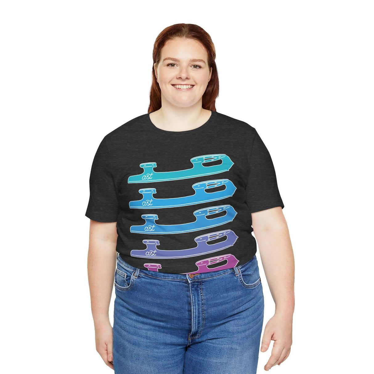 Blade Gradient Unisex Tee - Adults Skate Too LLC