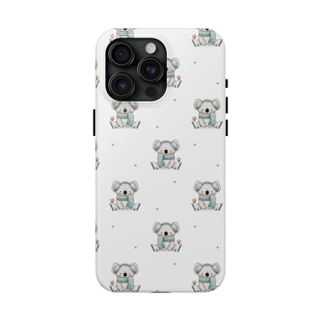 Cute Koala Tough Phone Case - Durable Protection for Nature Lovers