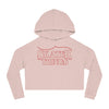 Skater Things Women’s Cropped Hooded Sweatshirt