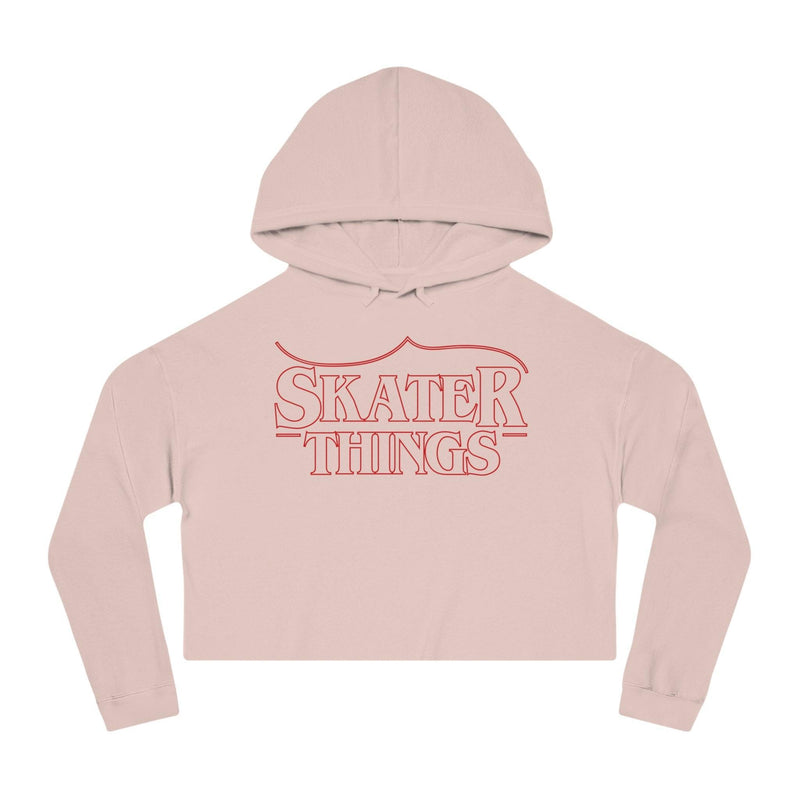 Skater Things Women’s Cropped Hooded Sweatshirt