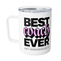 Best Coach Ever Insulated Coffee Mug - Adults Skate Too LLC