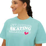 Skating Vibes Women's Boxy Tee - Adults Skate Too LLC