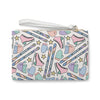 Frosted Fun Zip Clutch