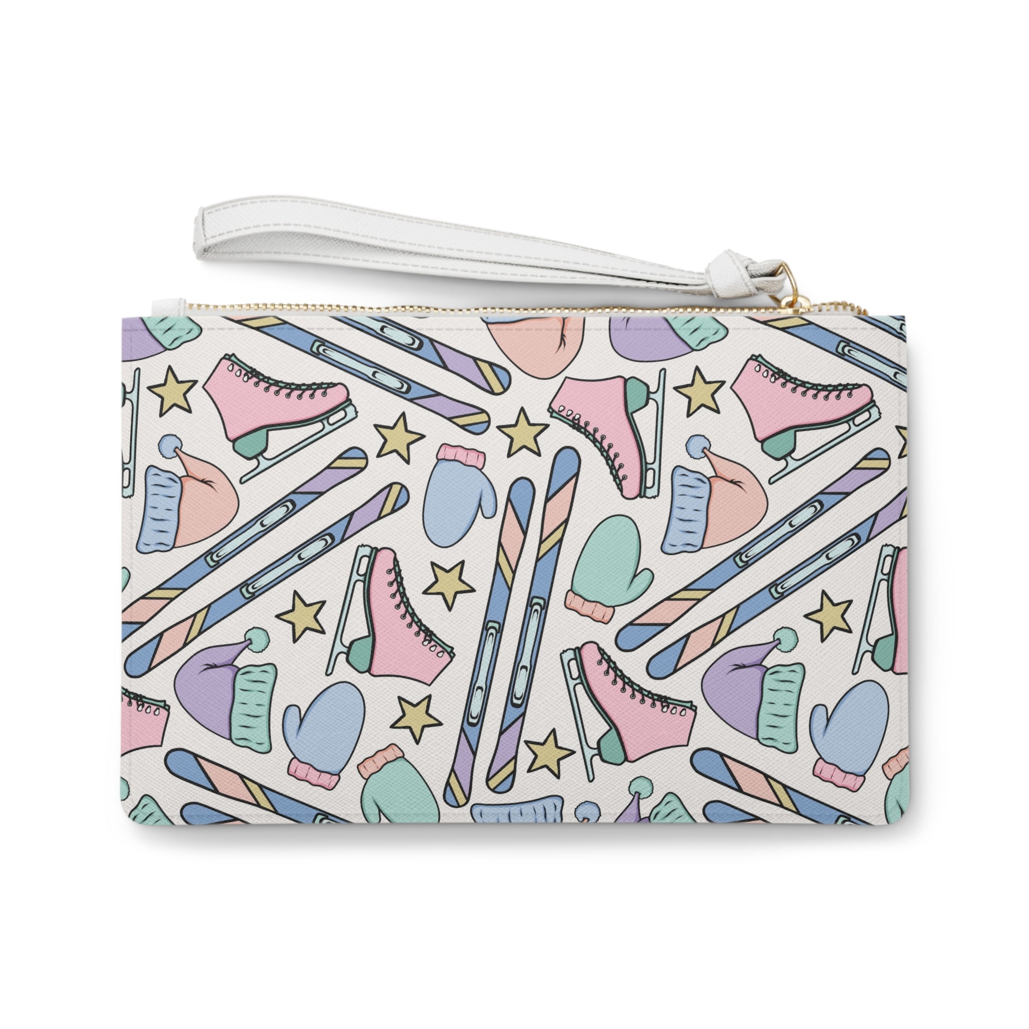 Frosted Fun Zip Clutch