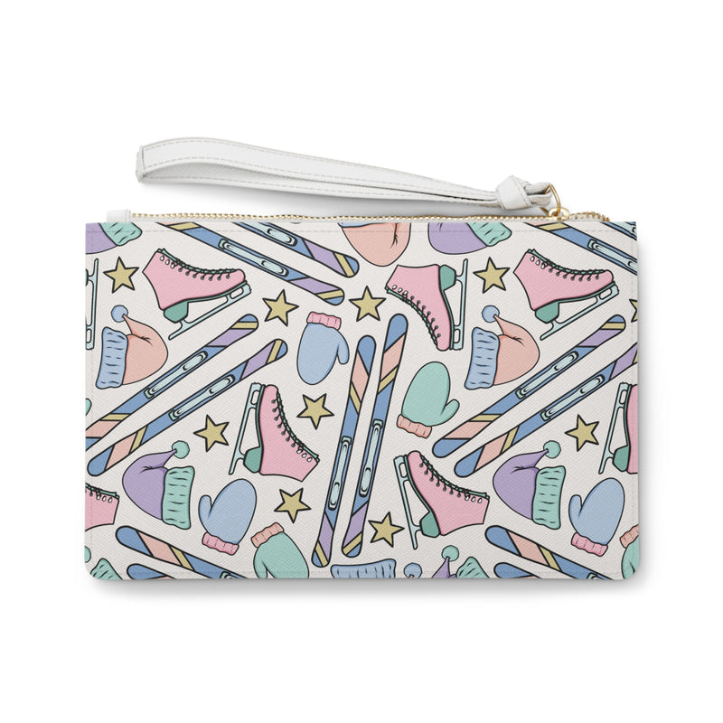 Frosted Fun Zip Clutch